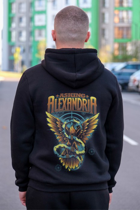 Кенгуру тринитка футер Asking Alexandria S - XL